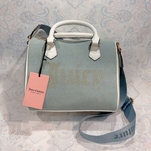 🌸 Juicy Couture denim obession-satchel. New!